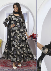 New looking black colour gown